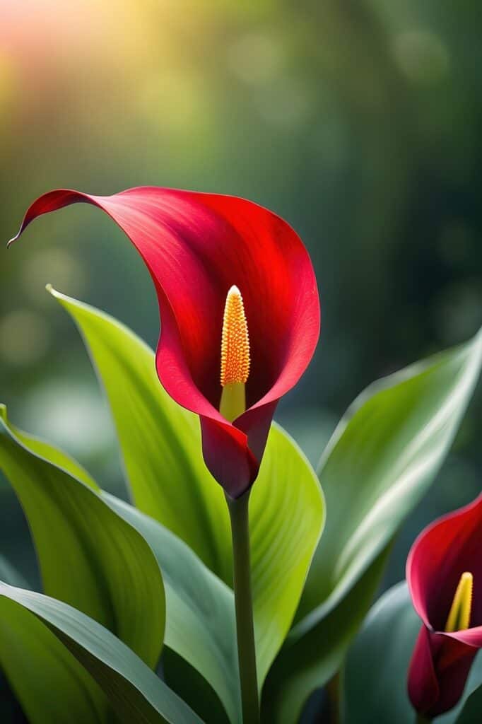 calla lily, calla, nature